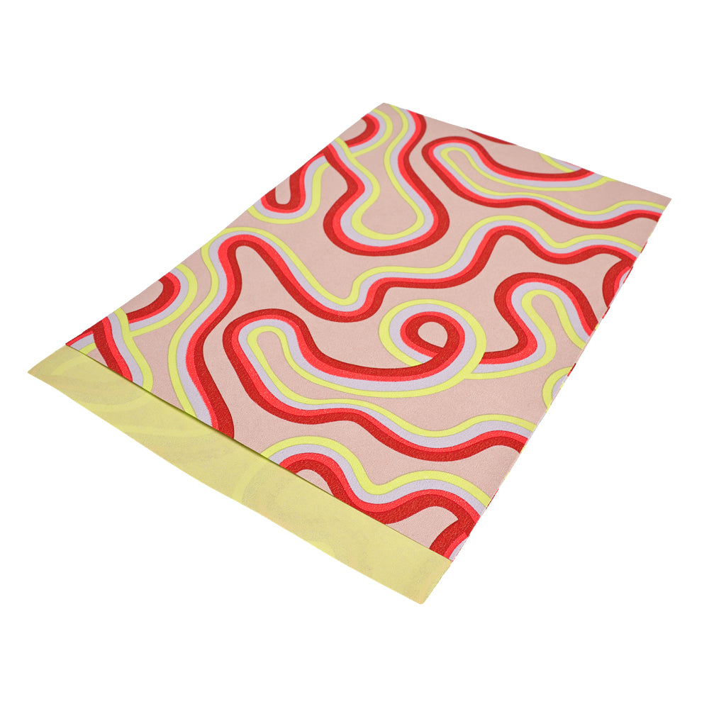Papiergeschenktüte Rainbow Lines (M)