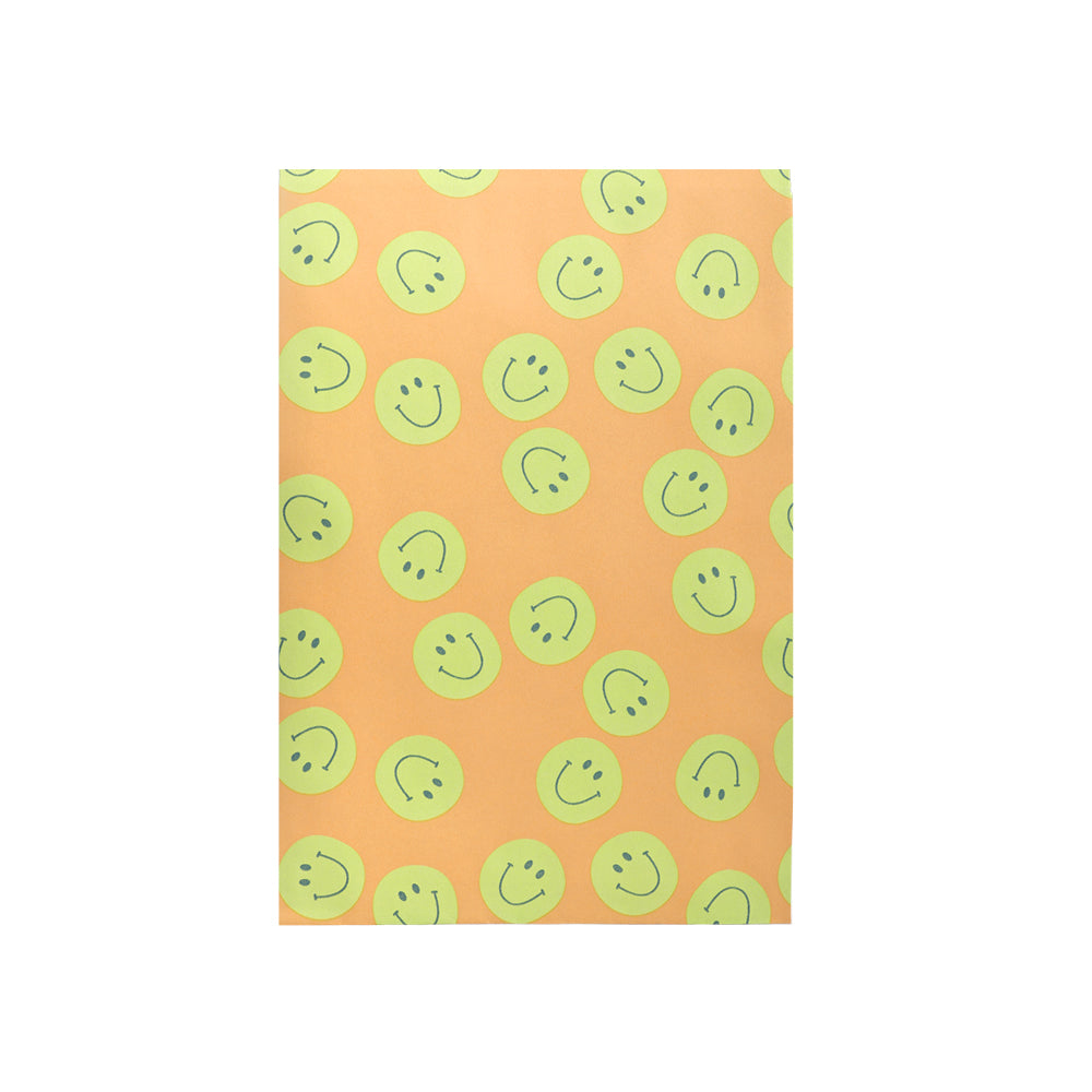 Paper Gift Bag Smiley Orange 17 x 25 cm