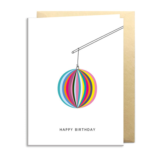 klappkarte happy birthday