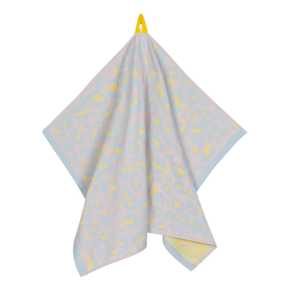 Tea towel Leo-Pastel Blue / Yellow