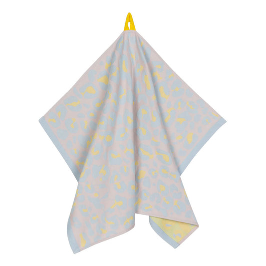 Tea towel Leo-Pastel Blue / Yellow