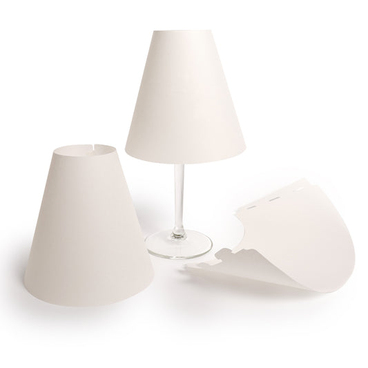 3 blank lampshades for DIY projects