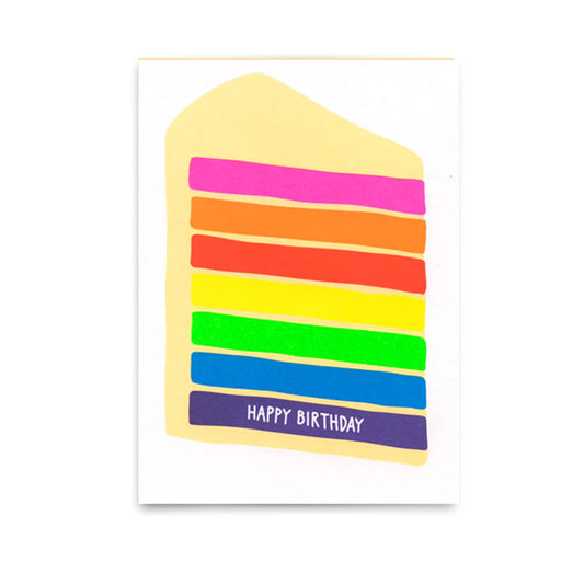 Postcard Birthday Cake