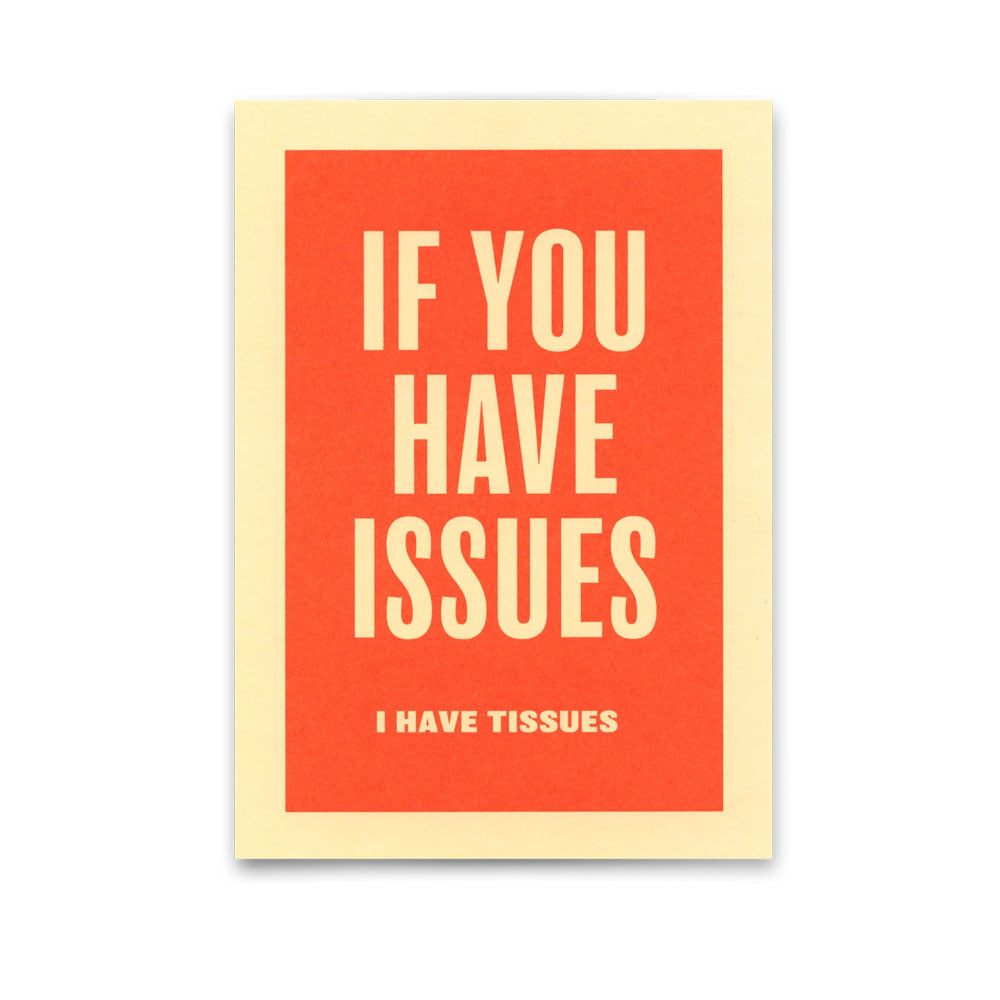 Postkarte Issues