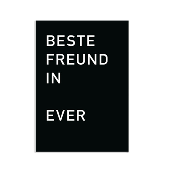 Postkarte Beste FreundIn