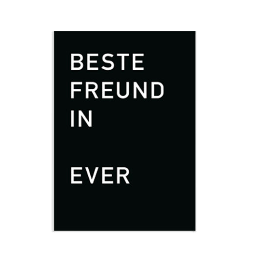 Best Friend Postcard