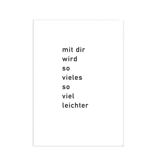 postkarte not the girl who misses much