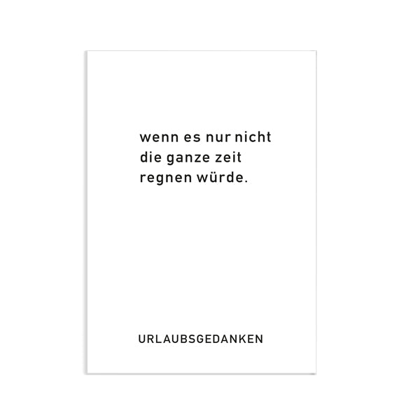 postkarte not the girl who misses much