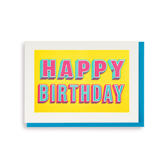 Klappkarte HAPPY BIRTHDAY