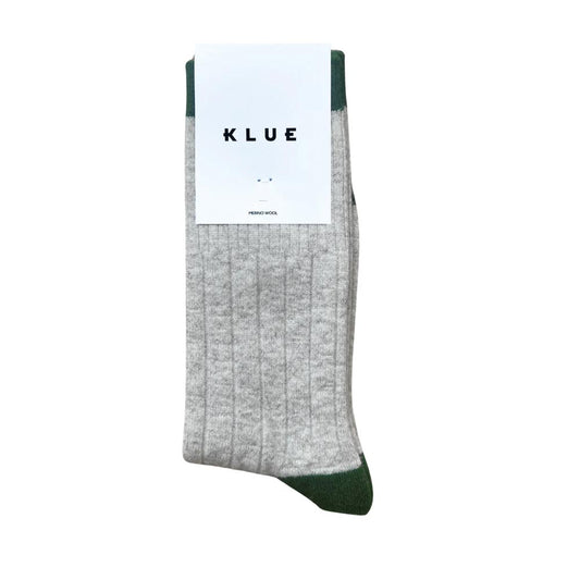 Merino Wool Socks Sand/Green 41-46