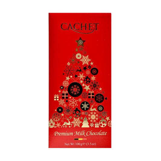 Weihnachtliche Vollmilchschokolade