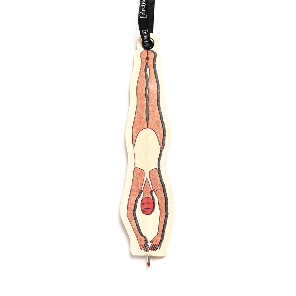 Bookmark and Ballpoint Pen Swimmer