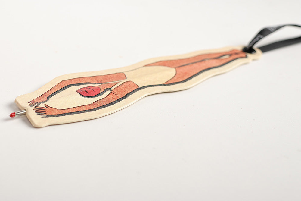 Bookmark and Ballpoint Pen Swimmer
