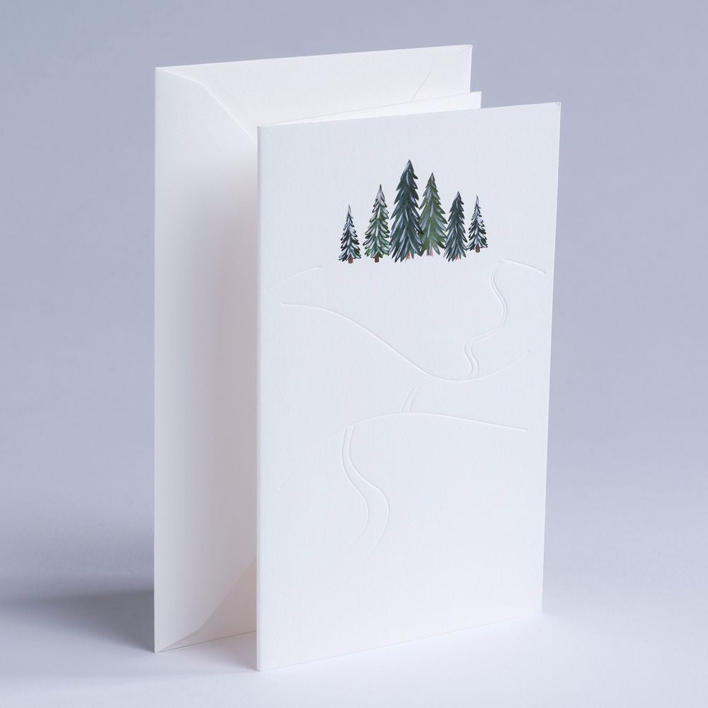 Klappkarte WINTERLANDSCHAFT