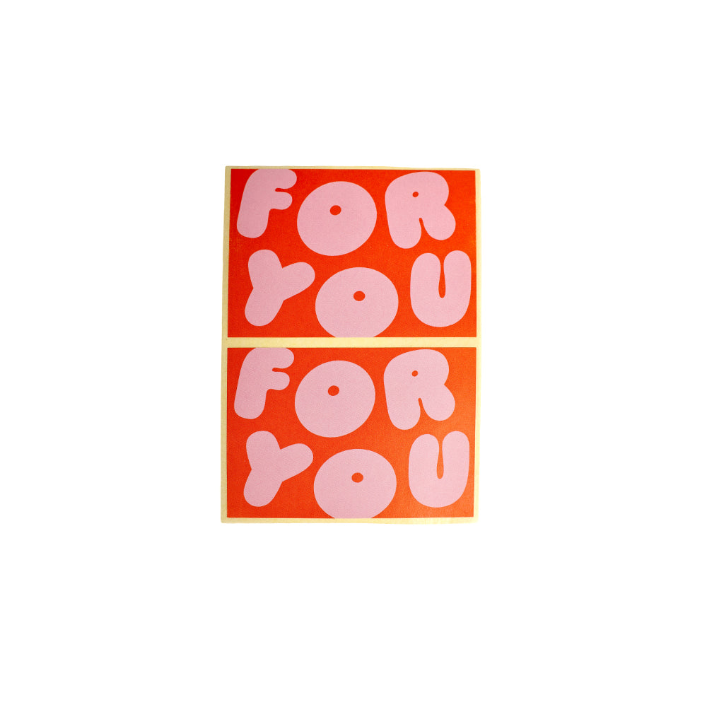 2 Sticker For you