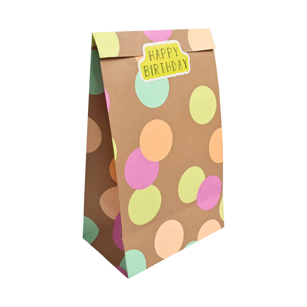 4 stickers Happy Birthday