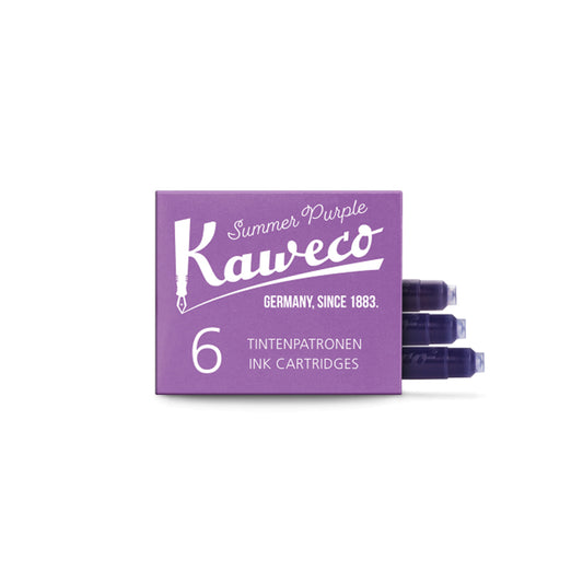 Kaweco Tintenpatronen 6-Pack Summer Purple