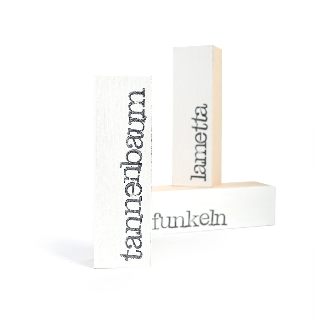 Lametta, Textbaustein