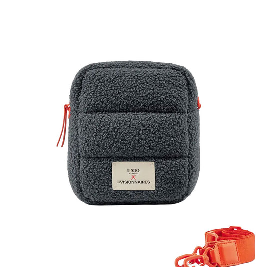 Shoulder Bag Teddy Unio Hamburg Anthracite