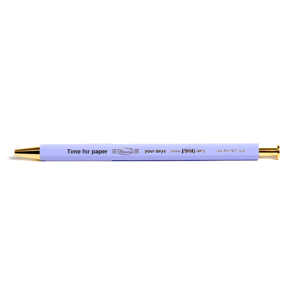 Time for Paper Gel Ball Pen Light Purple