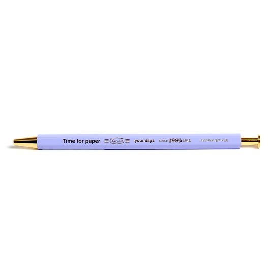 Time for Paper Gel Ball Pen Light Purple