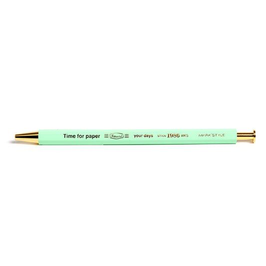 Time for Paper Gel Ball Pen Mint
