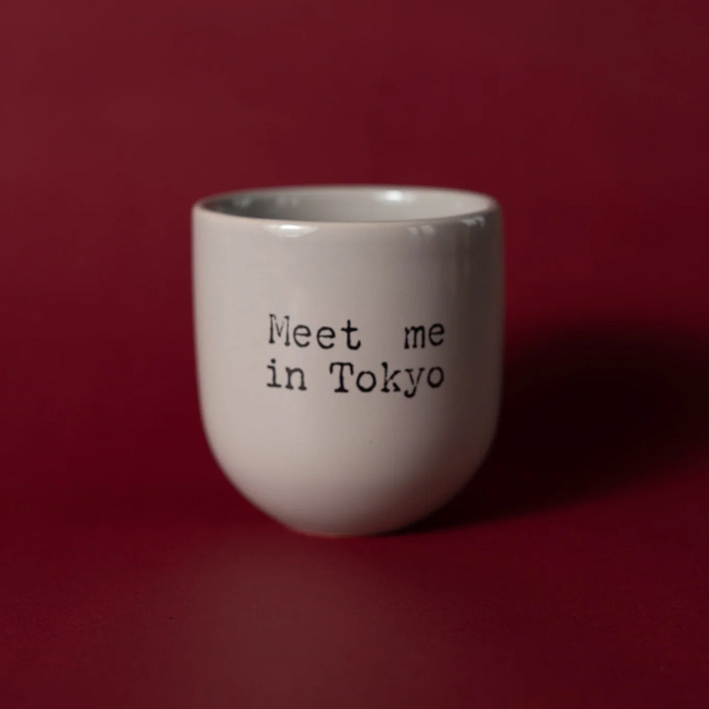Kaffeebecher Let's meet in Tokyo