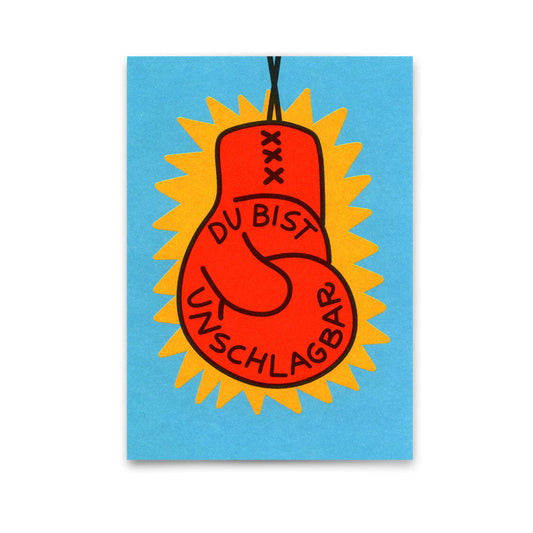 Postkarte Unschlagbar