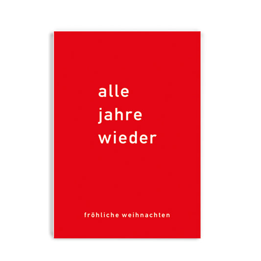 postkarte weihnachten not the girl who misses much