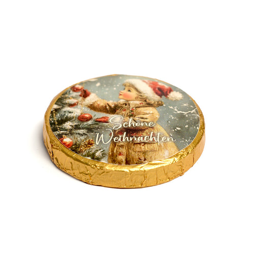 Schokotaler Schöne Weihnachten