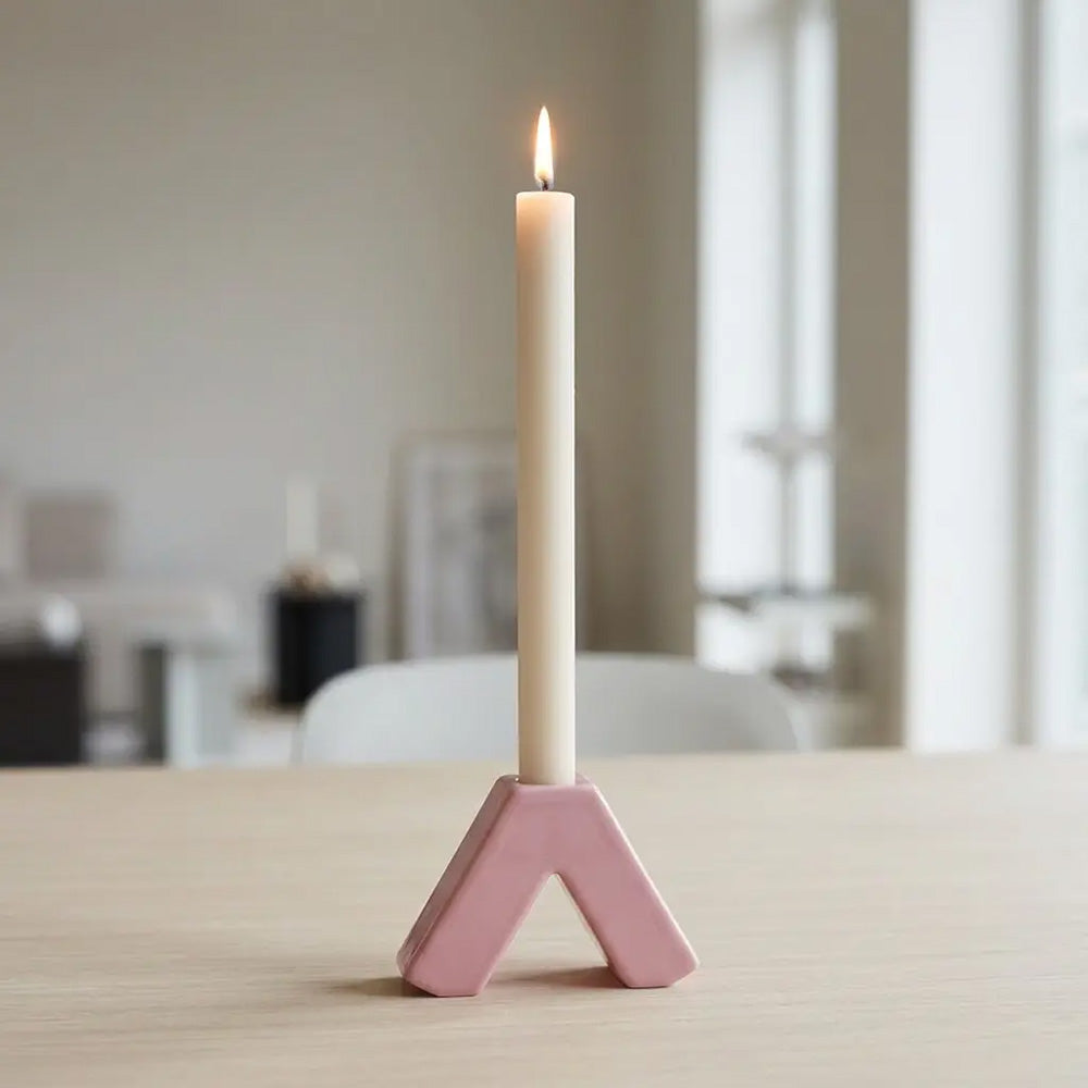 Kerzenhalter whywhy Powder Pink