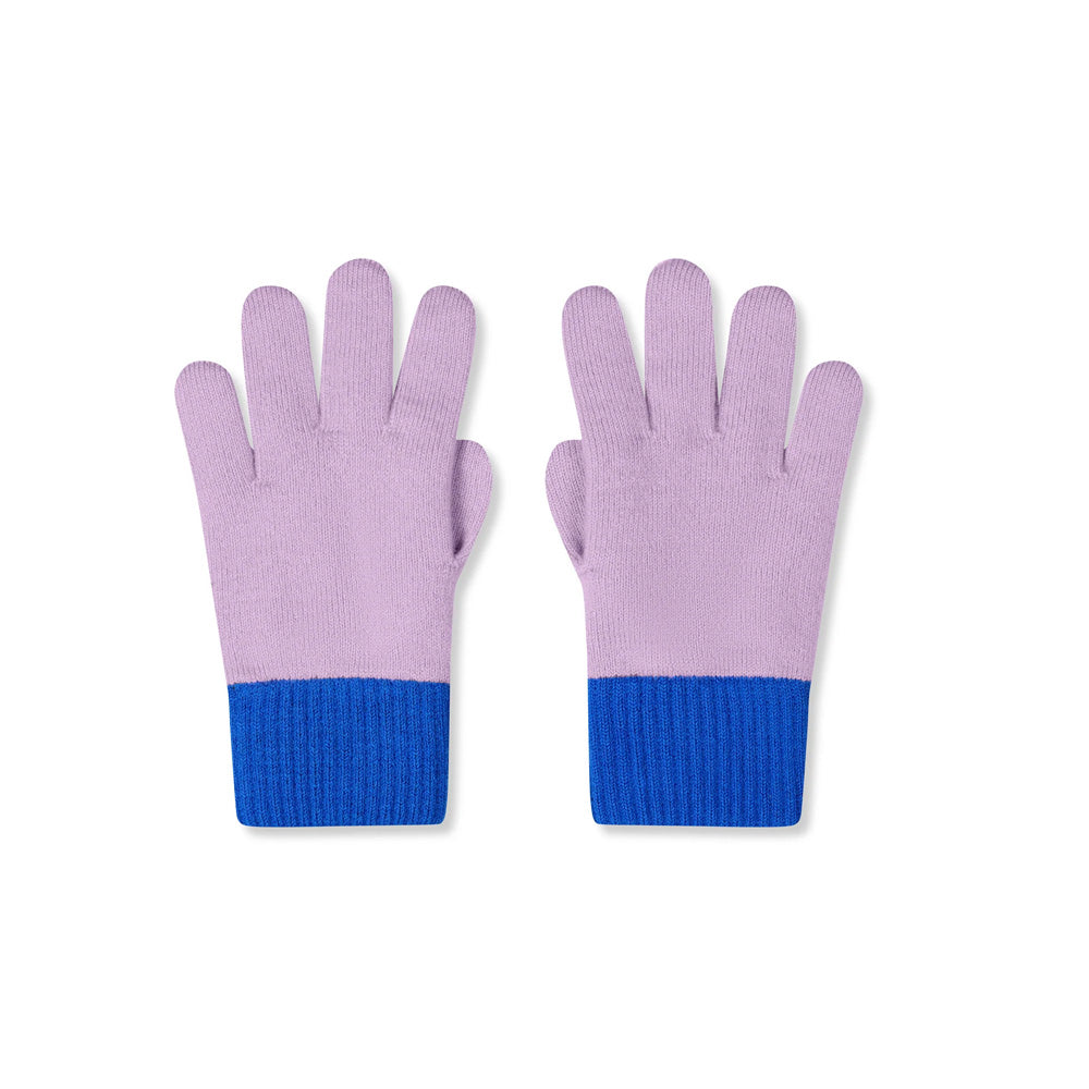 Fingerhandschuhe Merinowolle Lilac