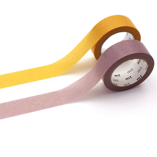 2 MT Masking Tape Upcycled Yellow & Lavender