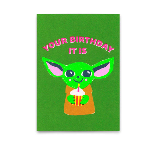 Postcard Your Birthday it is