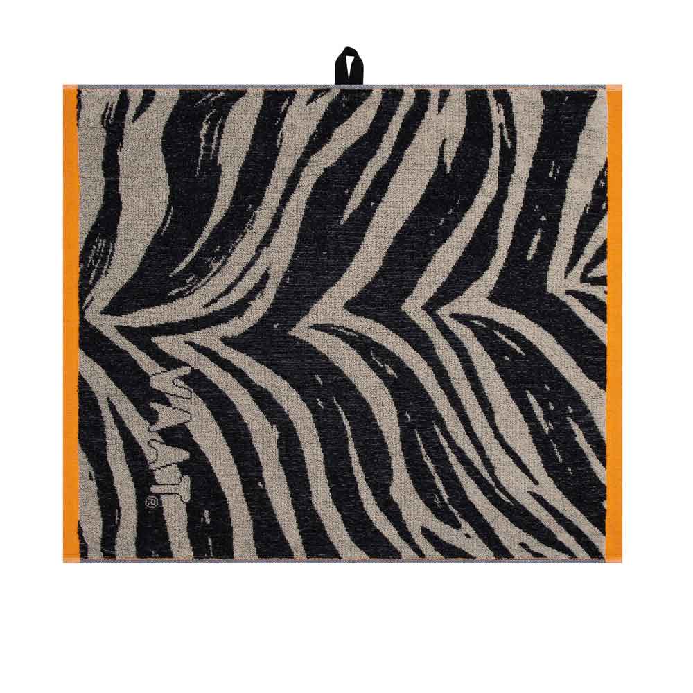 2er Set Hand- und Geschirrtuch Zebra-Black
