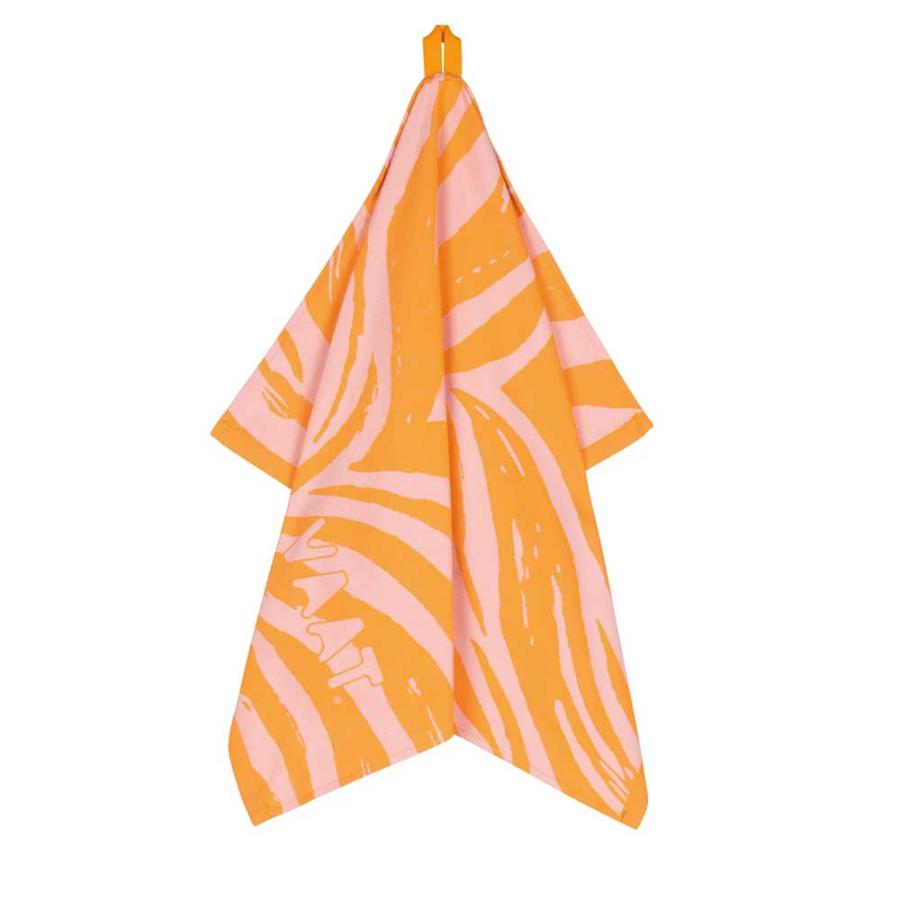 Geschirrhandtuch Zebra-Coral