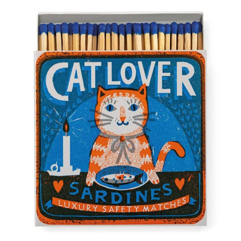 Luxury Matches Cat Lover Sardines B321