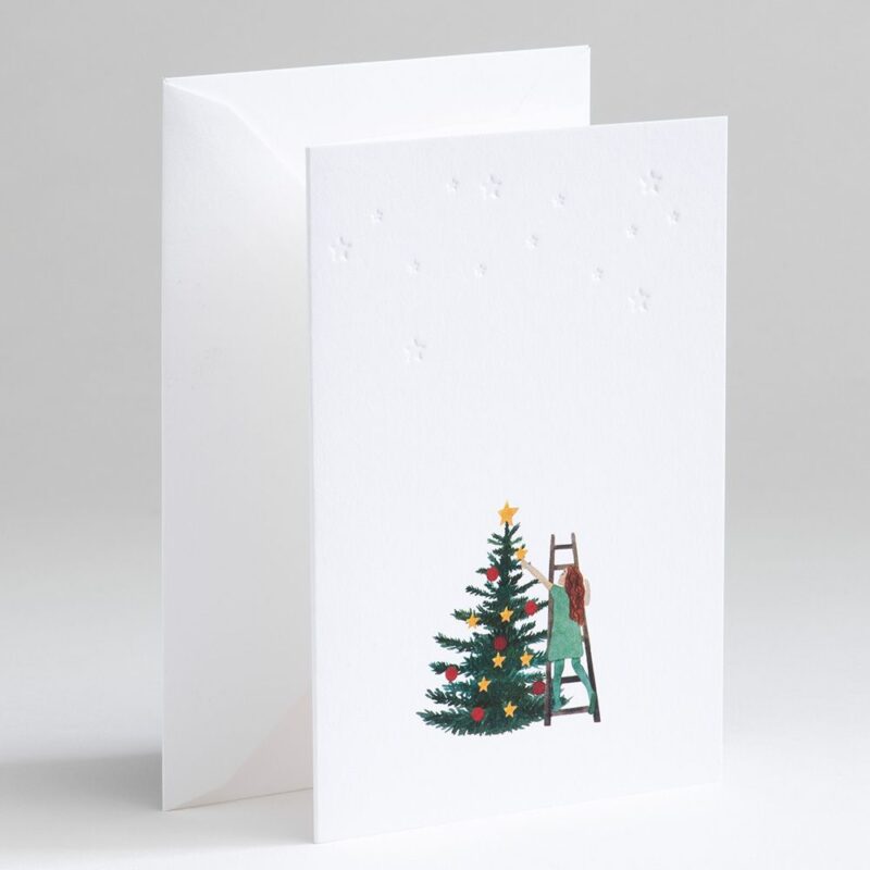 Klappkarte Weihnachtsbaum – Bild 4