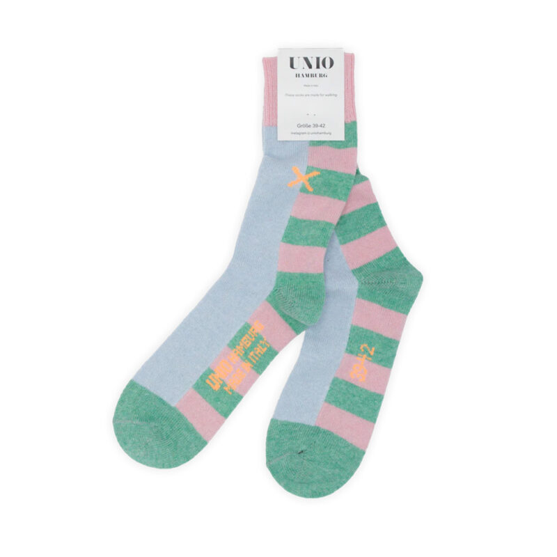 Unio Hamburg Cross Socken Rose Multi Größe 39-42