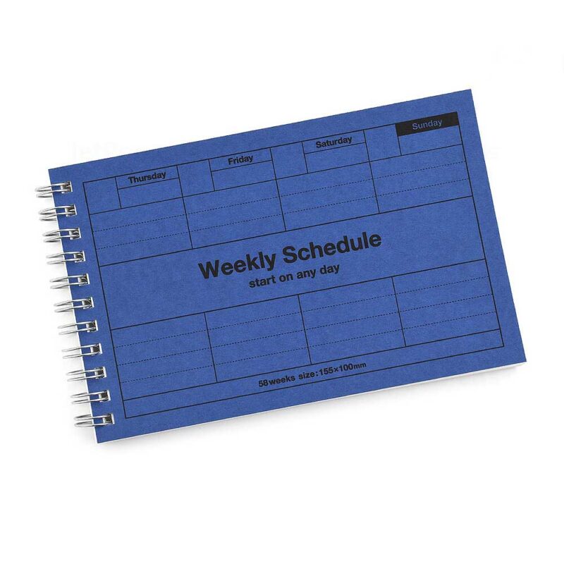 Dayfree Schedule Blue