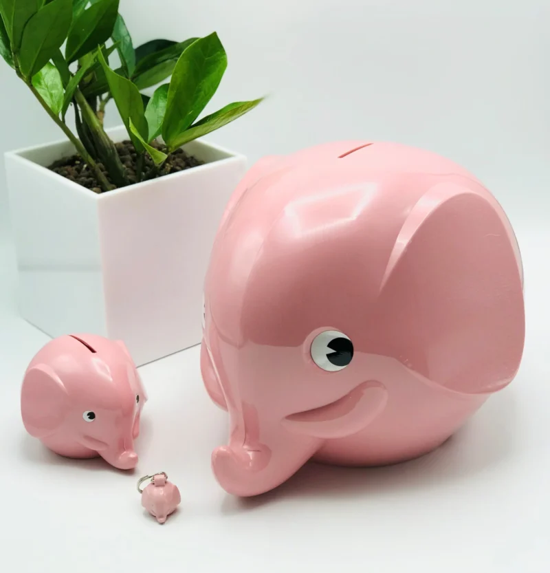 Fantti Spardose Pink (mini) – Bild 3