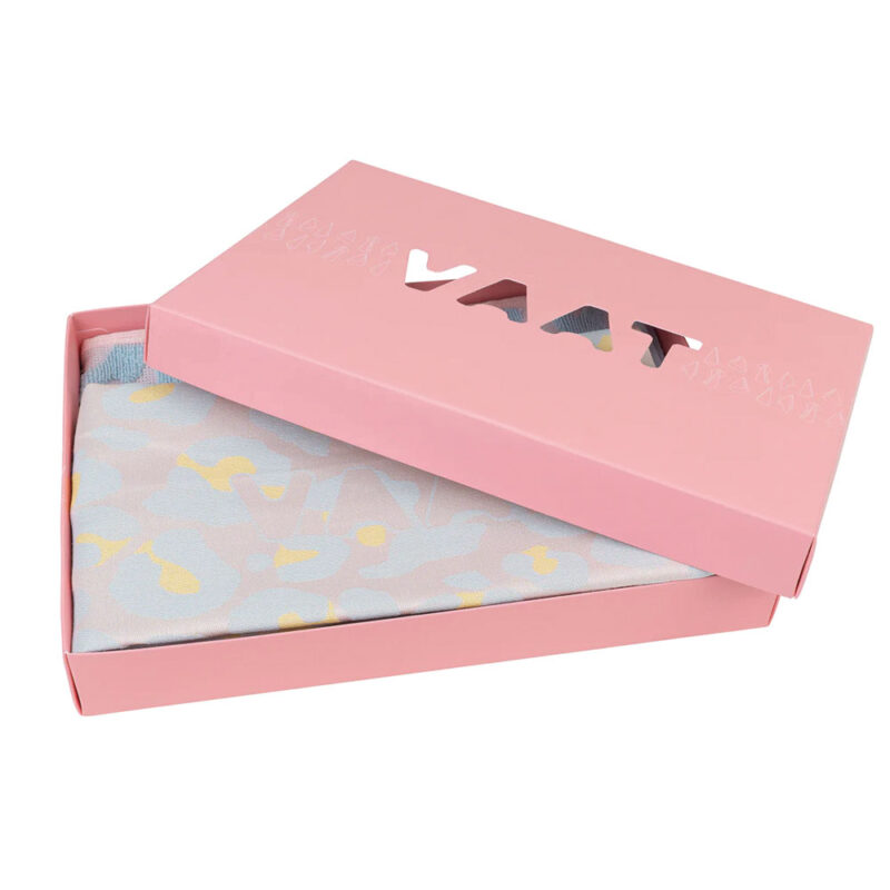 2er Set Hand- und Geschirrtuch Leo-Pastel Blue / Yellow