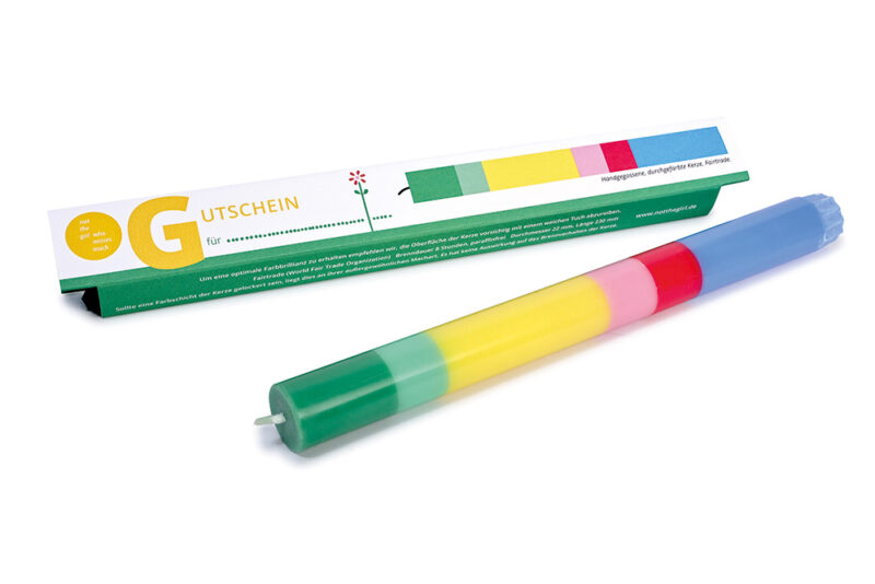 GUTSCHEIN Kerze – Bild 3