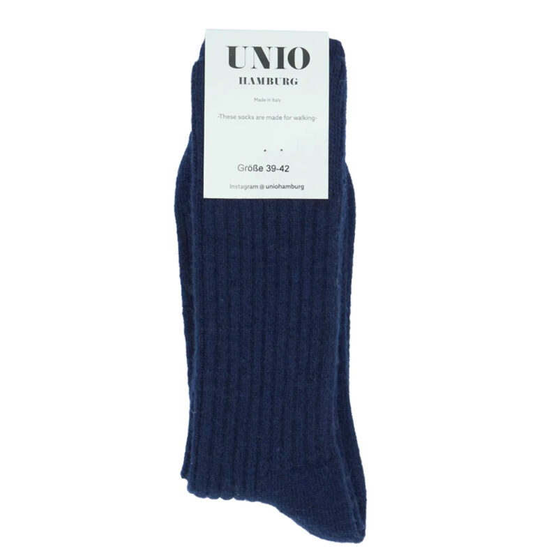 Unio Hamburg CORFU Langsocke Col. 8 Navy Größe 39-42