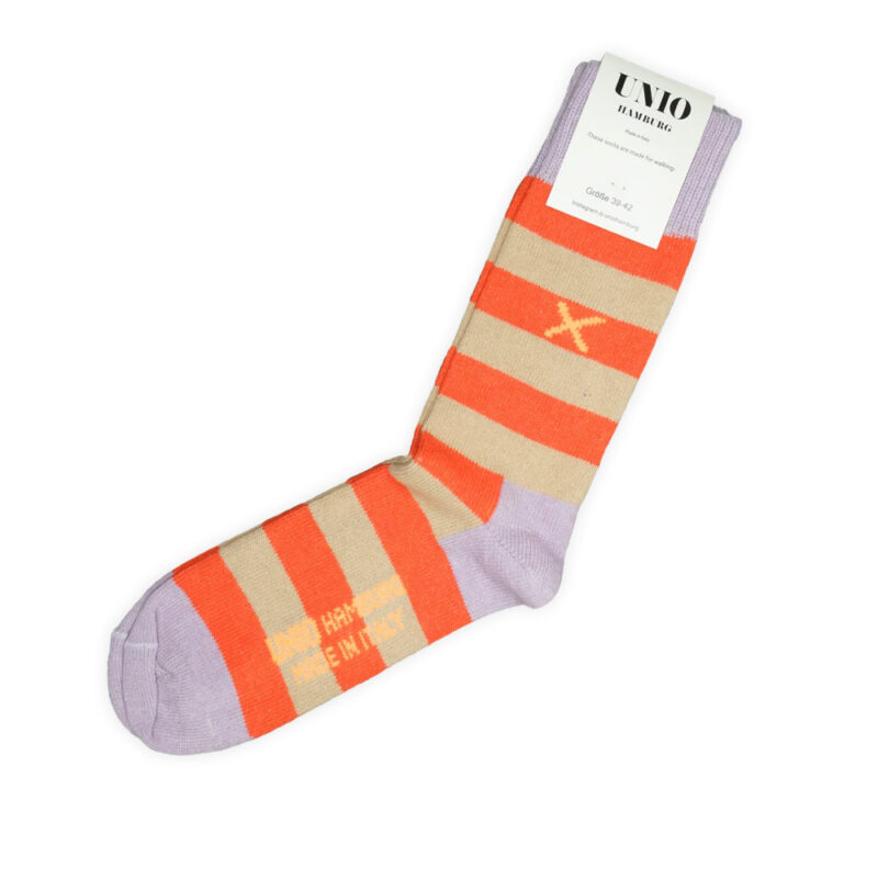 Unio Hamburg COSY Col. 9. orange lavender Größe 43-46 – Bild 2