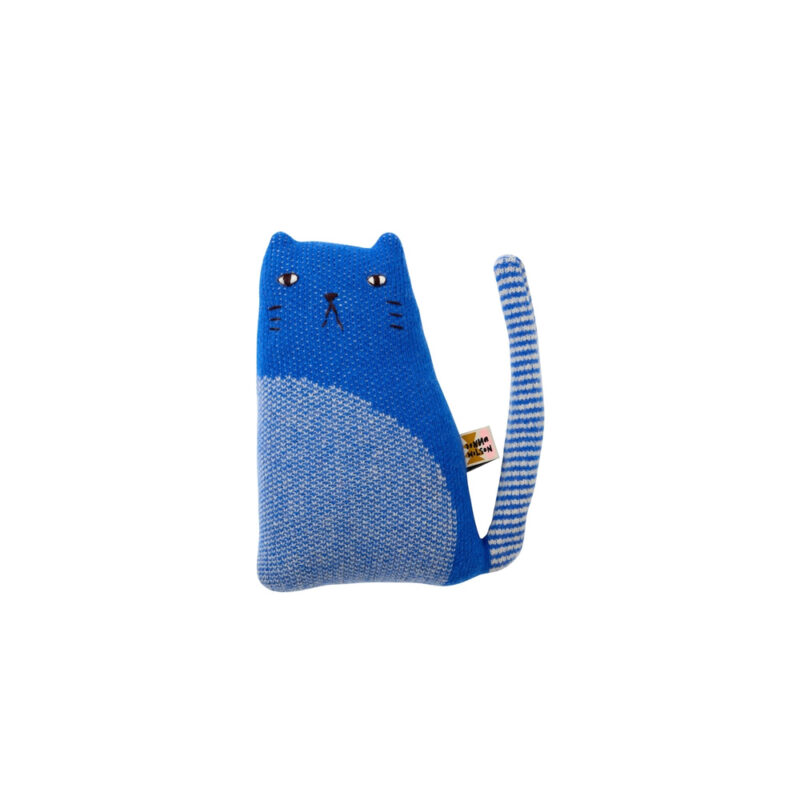 Donna Wilson Kater Casper blau