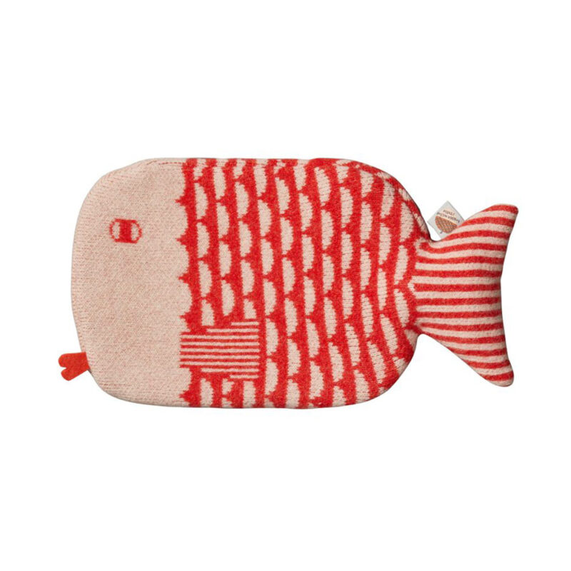Donna Wilson Wärmflasche Fisch Orange