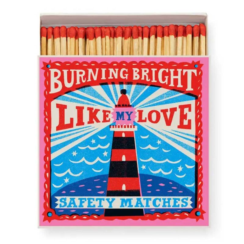 Luxury Matches Burning Bright B322