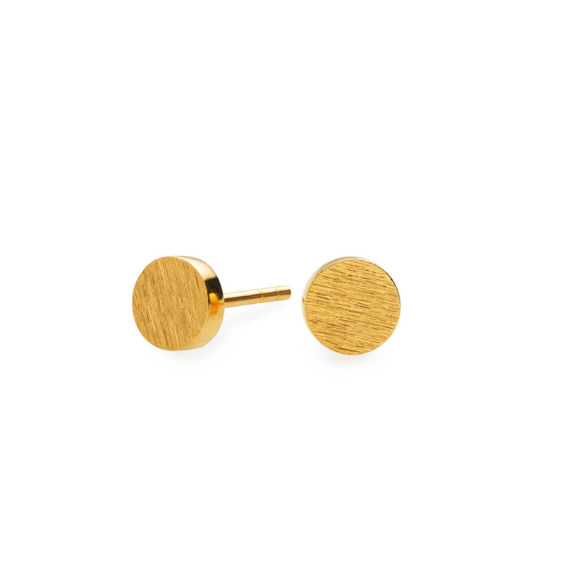 Goldener Ohrstecker