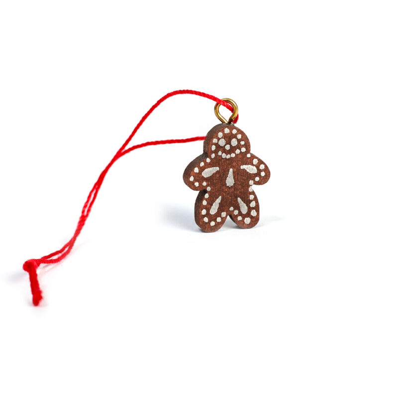 Mini Holzanhänger Lebkuchenmann